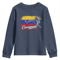 Venezuela Campeones Del Mundo Baseball Championship Youth Sweatshirt