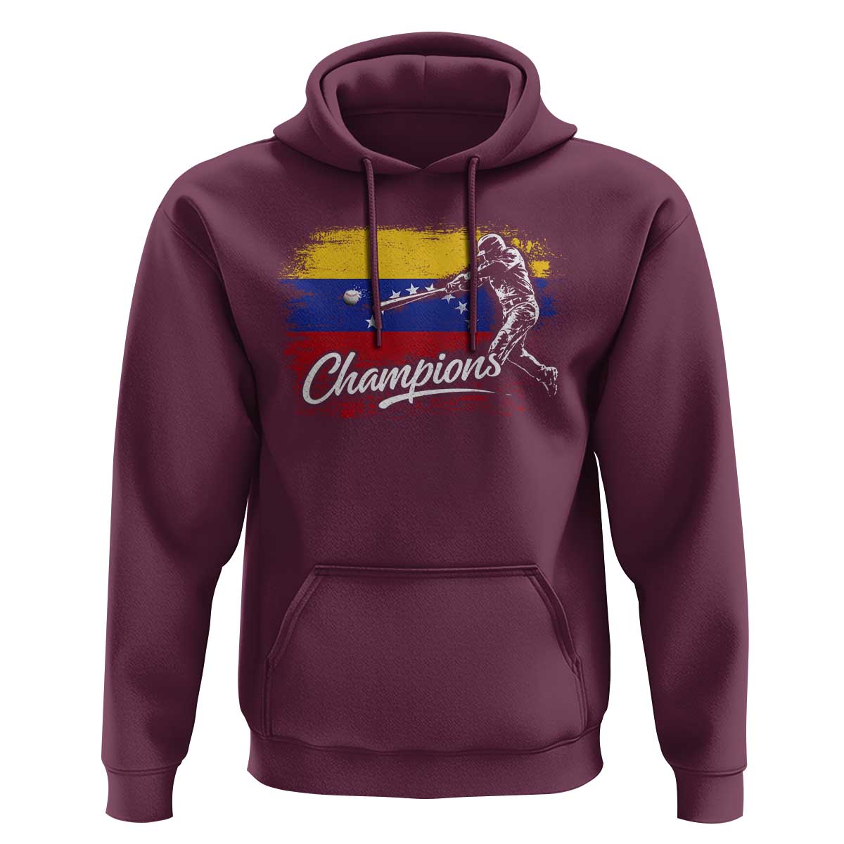 Venezuela Champions Baseball Batter Venezuelan Sport Fan Hoodie
