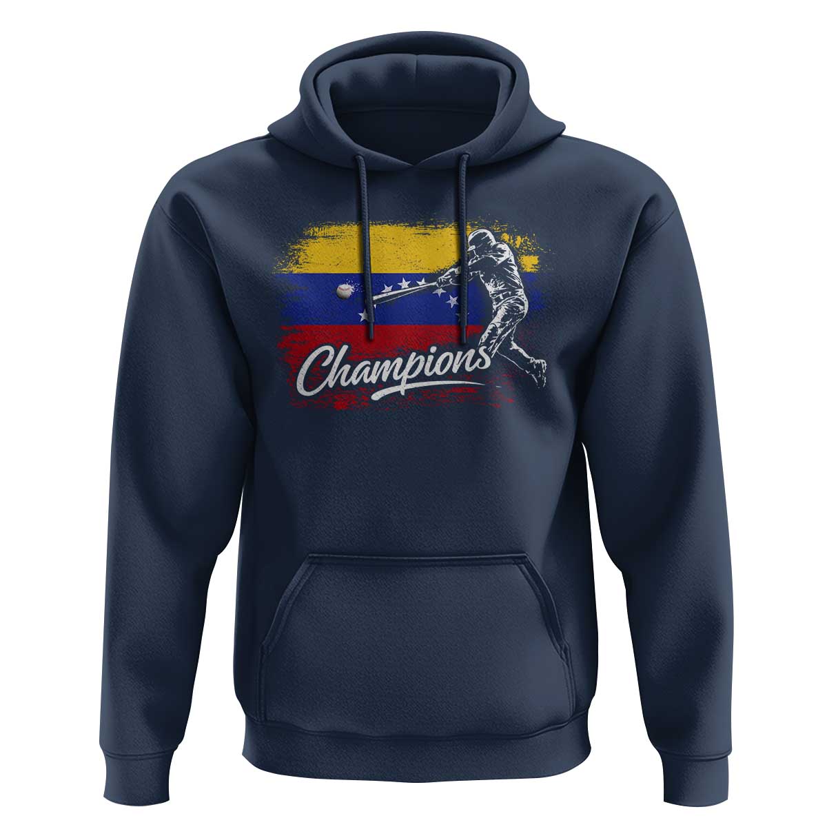 Venezuela Champions Baseball Batter Venezuelan Sport Fan Hoodie