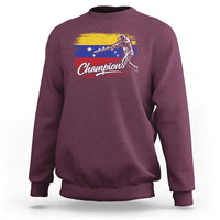 Venezuela Champions Baseball Batter Venezuelan Sport Fan Sweatshirt