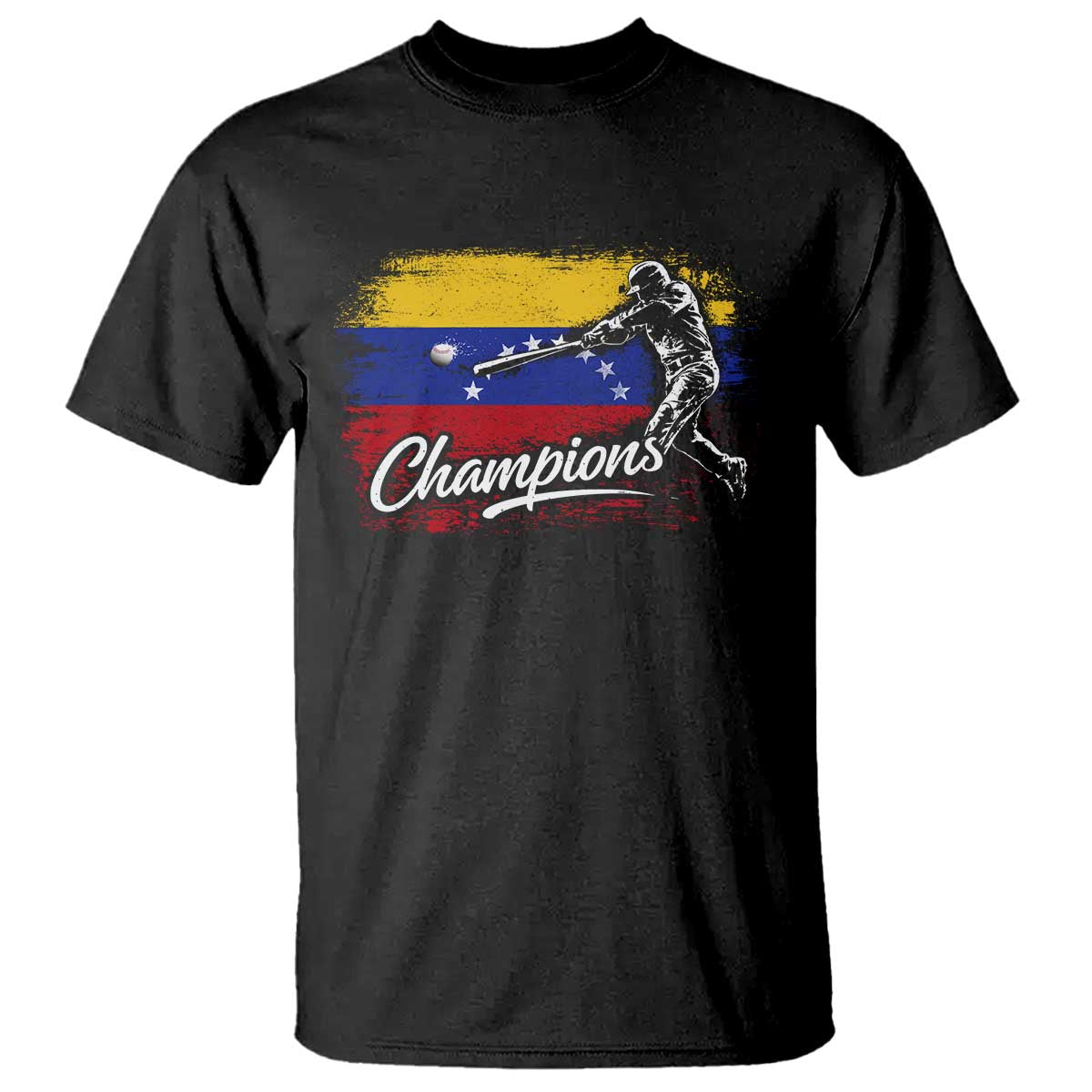 Venezuela Champions Baseball Batter Venezuelan Sport Fan T Shirt
