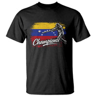 Venezuela Champions Baseball Batter Venezuelan Sport Fan T Shirt