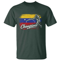 Venezuela Champions Baseball Batter Venezuelan Sport Fan T Shirt