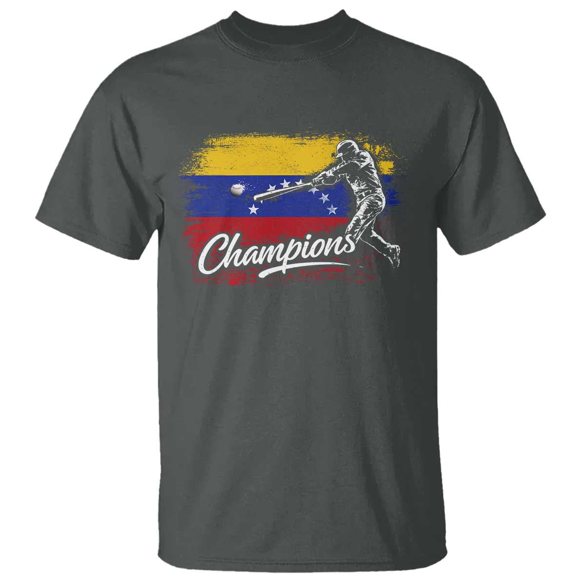 Venezuela Champions Baseball Batter Venezuelan Sport Fan T Shirt
