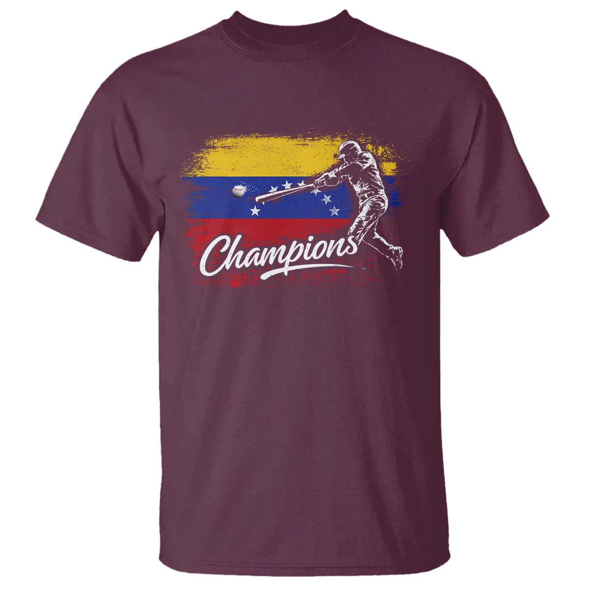 Venezuela Champions Baseball Batter Venezuelan Sport Fan T Shirt