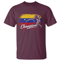 Venezuela Champions Baseball Batter Venezuelan Sport Fan T Shirt