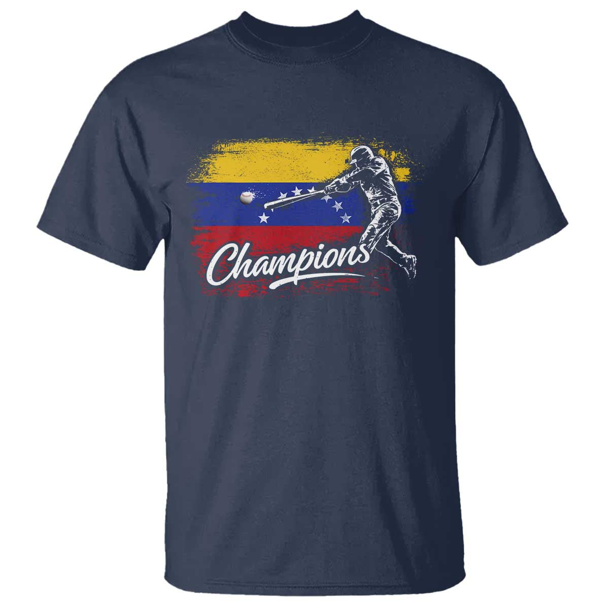 Venezuela Champions Baseball Batter Venezuelan Sport Fan T Shirt
