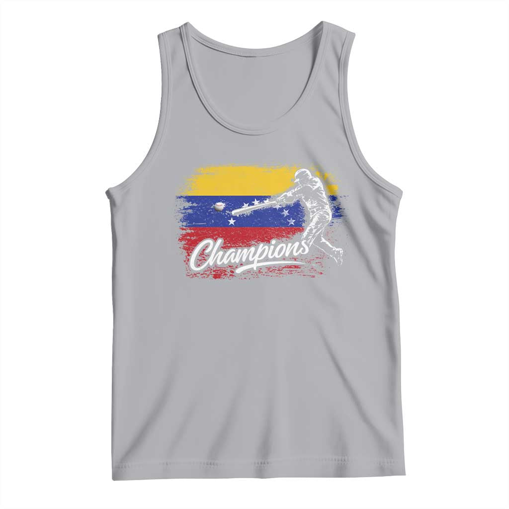 Venezuela Champions Baseball Batter Venezuelan Sport Fan Tank Top