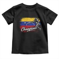 Venezuela Champions Baseball Batter Venezuelan Sport Fan Toddler T Shirt