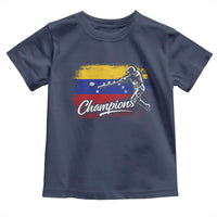 Venezuela Champions Baseball Batter Venezuelan Sport Fan Toddler T Shirt