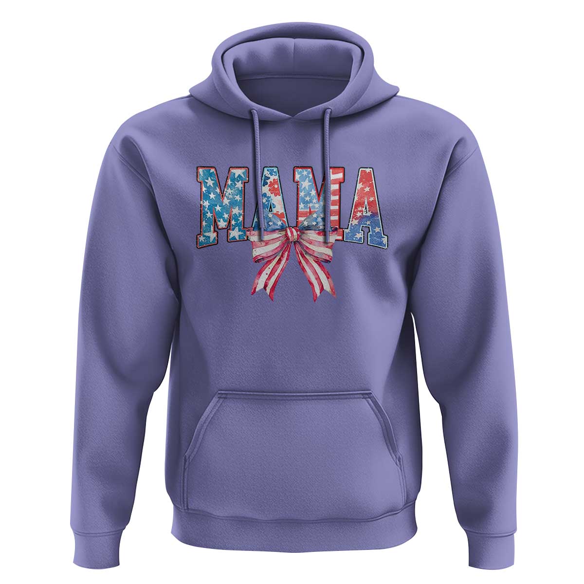 Funny American Patriotic Mama Coquette Hoodie 4th Of July Mother's Day