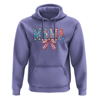 Funny American Patriotic Mama Coquette Hoodie 4th Of July Mother's Day