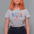 Funny American Patriotic Mama Coquette T Shirt For Women 4th Of July Mother's Day