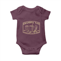 Funny Grandpa Tax Making Sure It's Not Poison Baby Onesie Father's Day