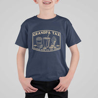Funny Grandpa Tax Making Sure It's Not Poison T Shirt For Kid Father's Day