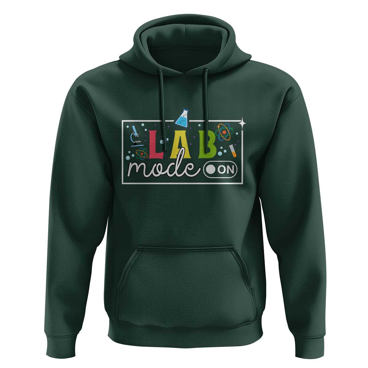 Funny Laboratory Scientist Hoodie Lab Mode On Chemistry Medical