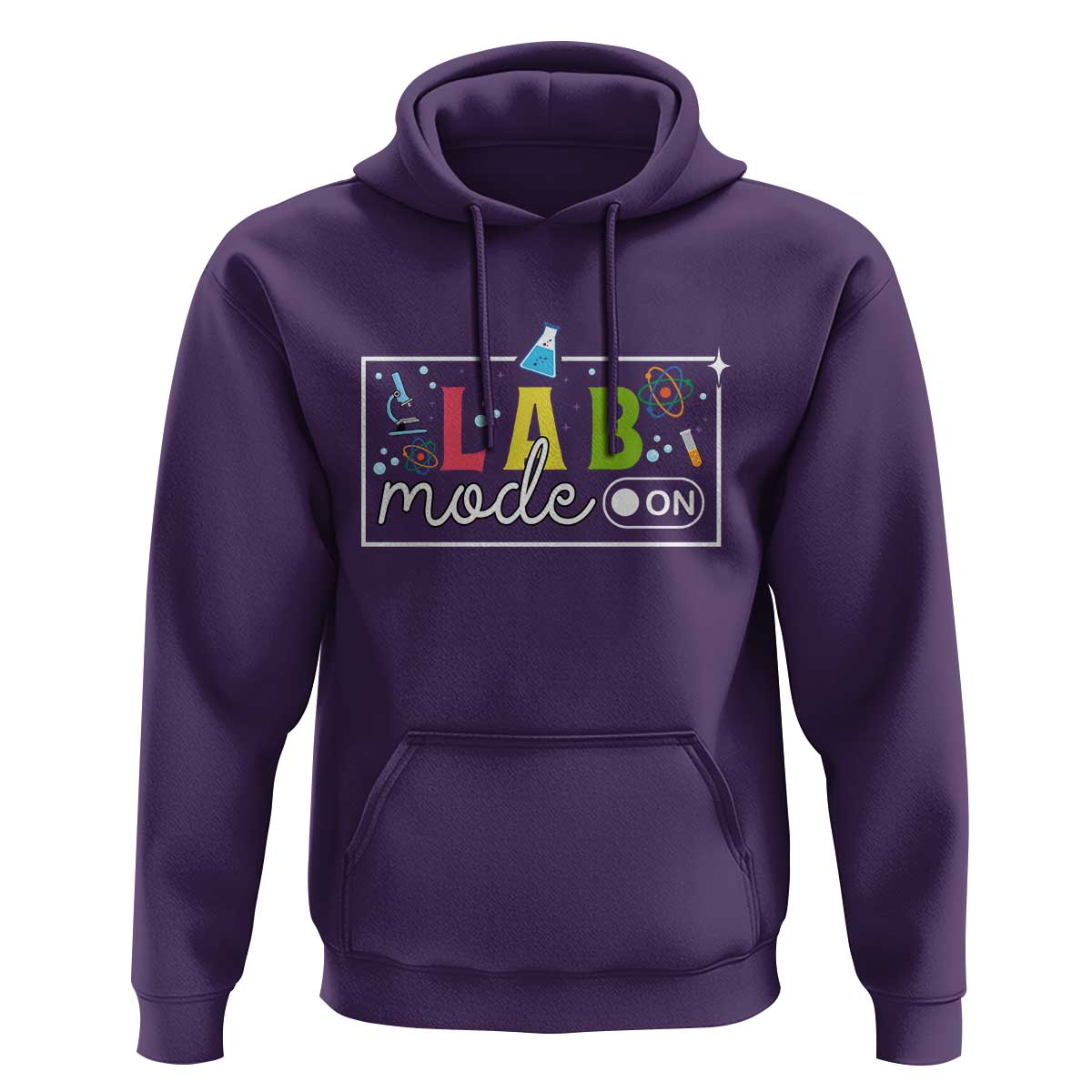 Funny Laboratory Scientist Hoodie Lab Mode On Chemistry Medical
