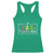 Funny Laboratory Scientist Racerback Tank Top Lab Mode On Chemistry Medical