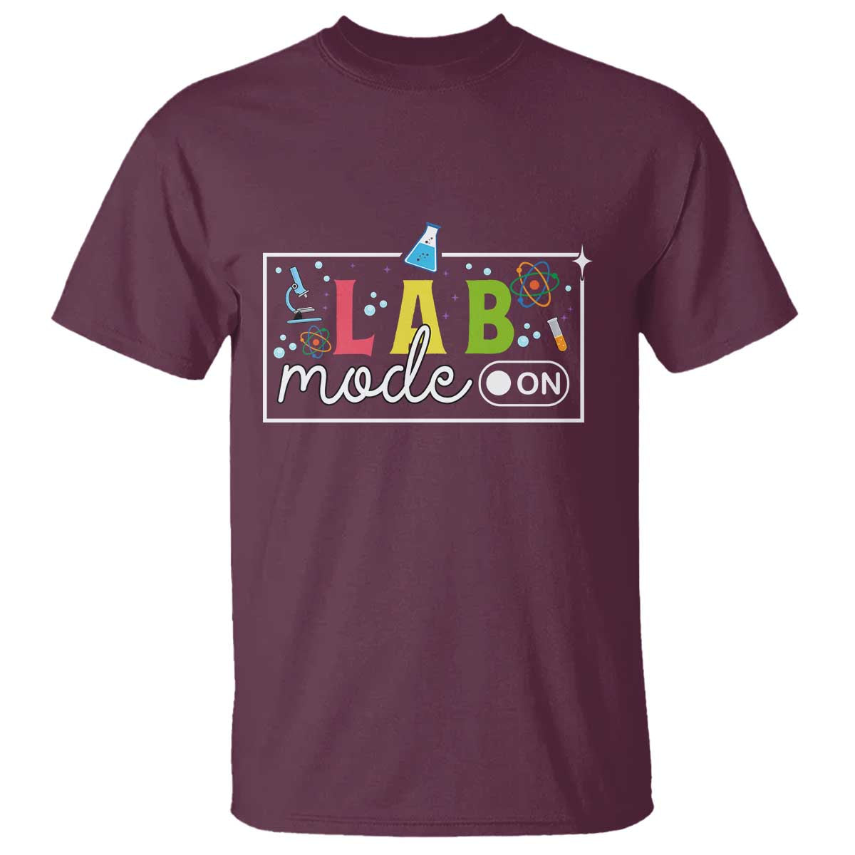 Funny Laboratory Scientist T Shirt Lab Mode On Chemistry Medical