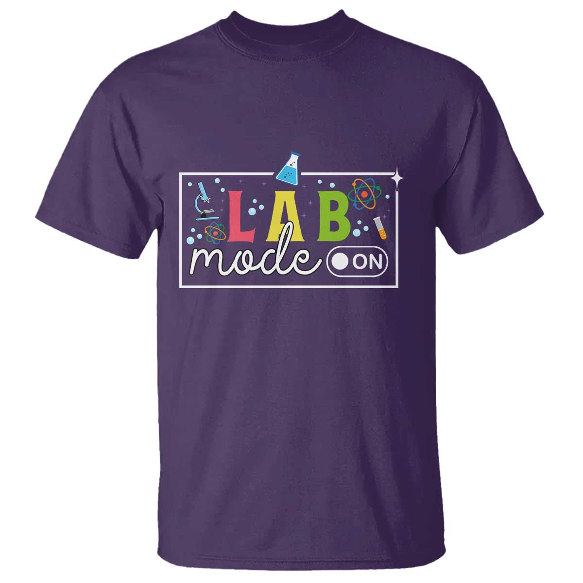 Funny Laboratory Scientist T Shirt Lab Mode On Chemistry Medical