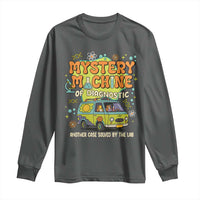 Funny Laboratory Week Scientist Long Sleeve Shirt Mystery Machine Of Diagnostic Chemistry Medical Van