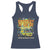 Funny Laboratory Week Scientist Racerback Tank Top Mystery Machine Of Diagnostic Chemistry Medical Van