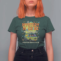 Funny Laboratory Week Scientist T Shirt For Women Mystery Machine Of Diagnostic Chemistry Medical Van