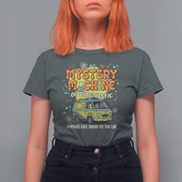 Funny Laboratory Week Scientist T Shirt For Women Mystery Machine Of Diagnostic Chemistry Medical Van