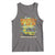 Funny Laboratory Week Scientist Tank Top Mystery Machine Of Diagnostic Chemistry Medical Van