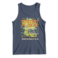 Funny Laboratory Week Scientist Tank Top Mystery Machine Of Diagnostic Chemistry Medical Van