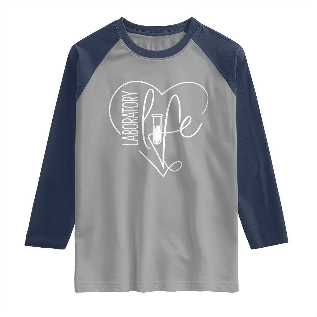 Funny Laboratory Life Lab Chemistry Scientist Raglan Shirt