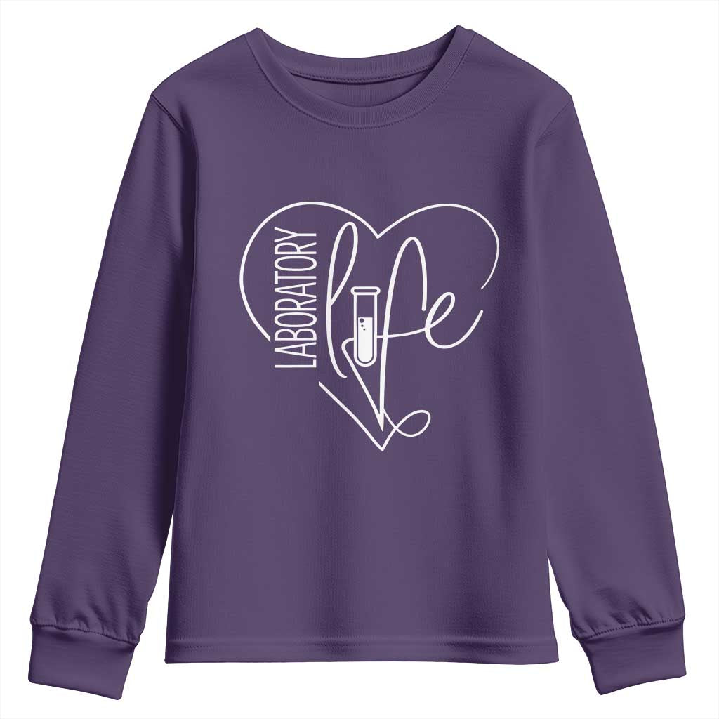 Funny Laboratory Life Lab Chemistry Scientist Youth Sweatshirt