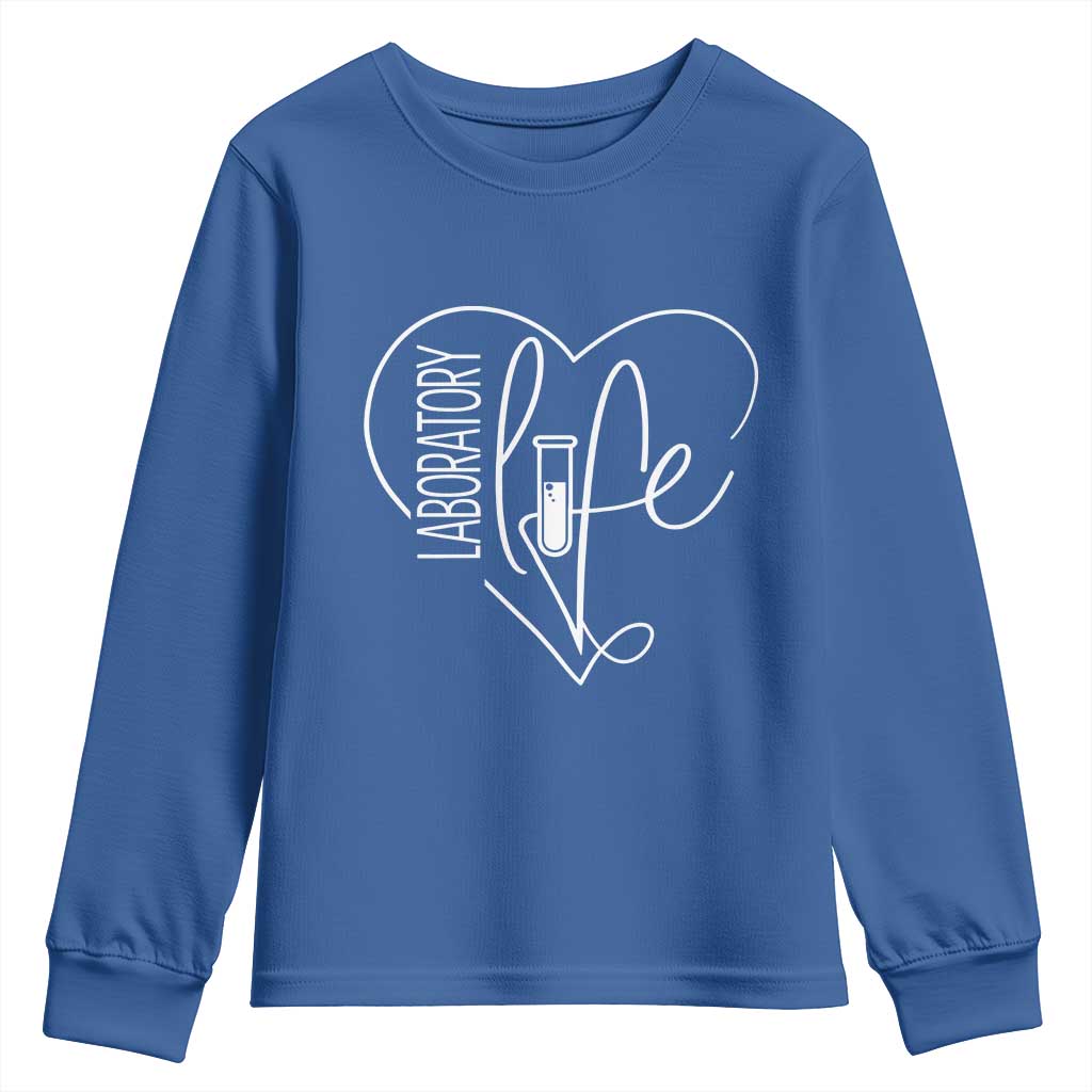 Funny Laboratory Life Lab Chemistry Scientist Youth Sweatshirt