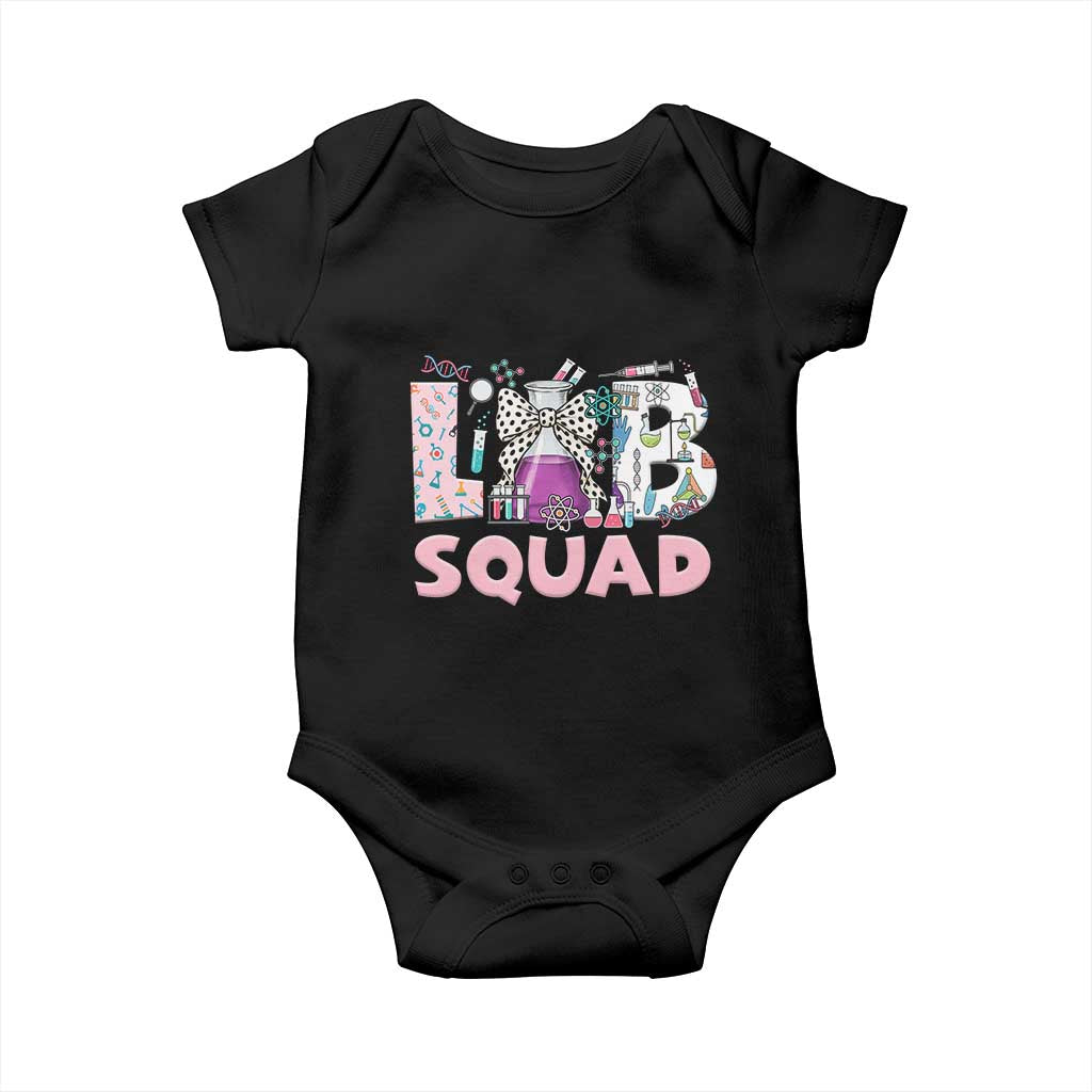 Funny Lab Squad Chemistry Laboratory Week Baby Onesie