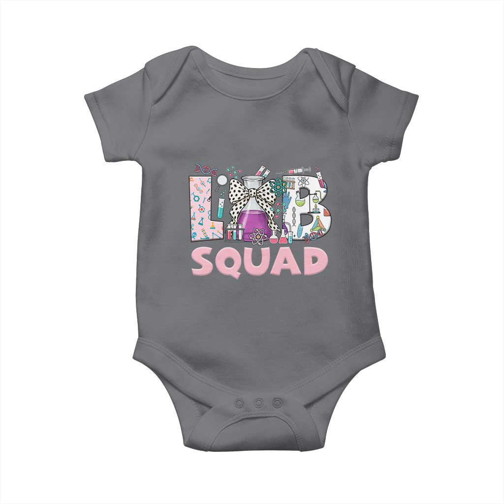Funny Lab Squad Chemistry Laboratory Week Baby Onesie