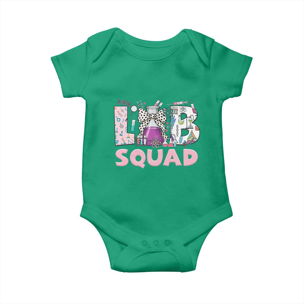 Funny Lab Squad Chemistry Laboratory Week Baby Onesie