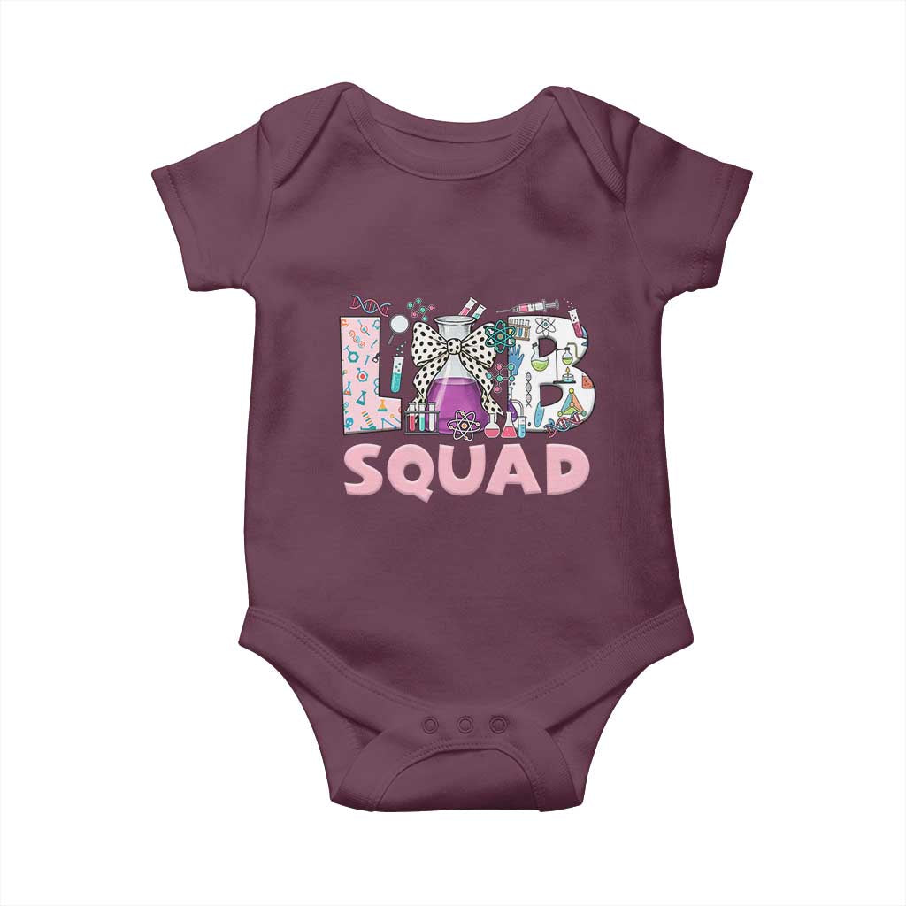 Funny Lab Squad Chemistry Laboratory Week Baby Onesie