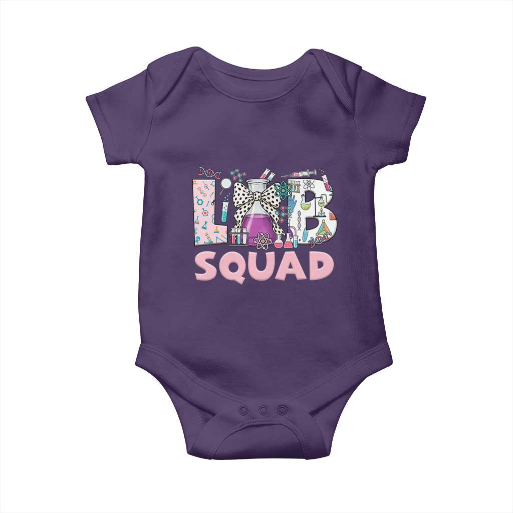 Funny Lab Squad Chemistry Laboratory Week Baby Onesie