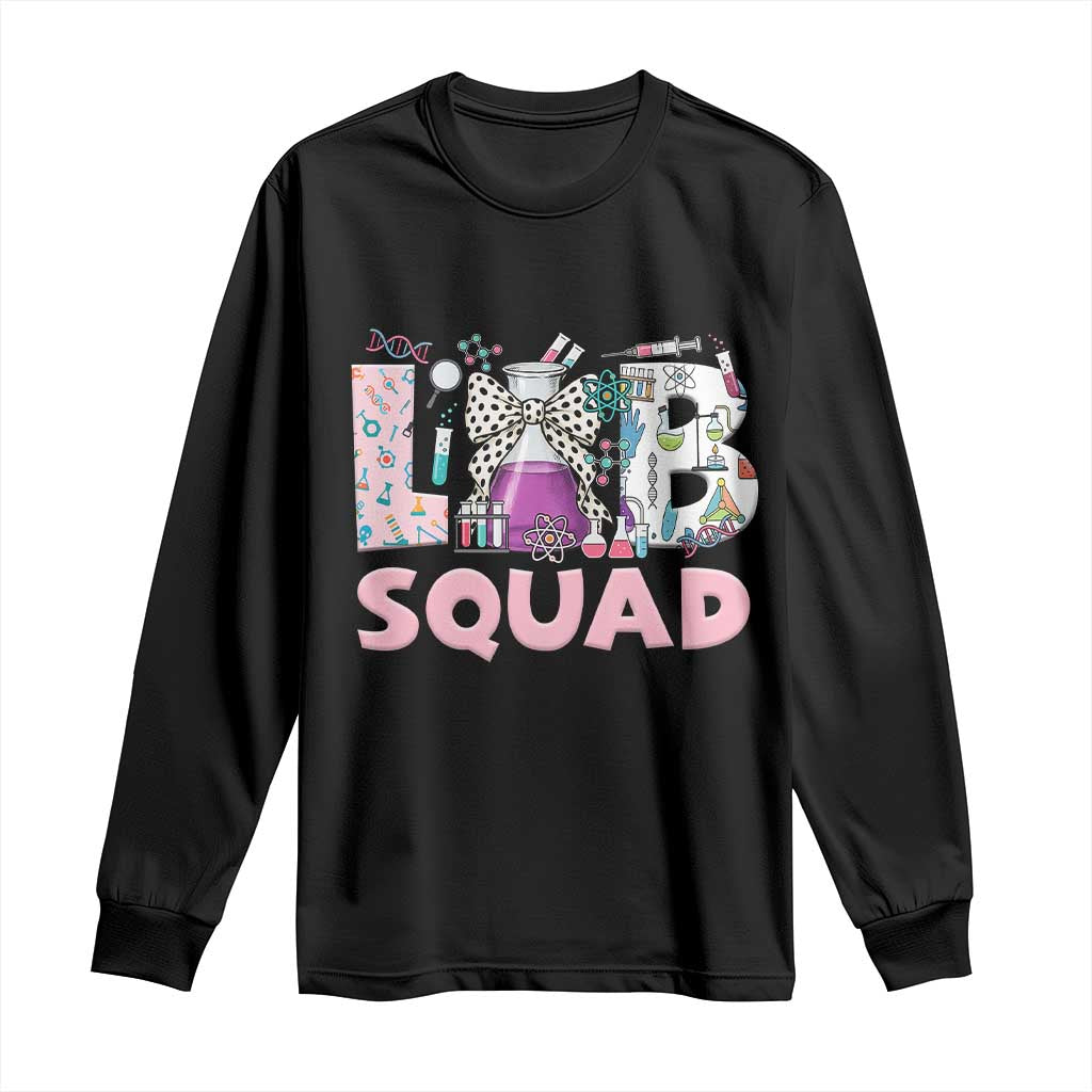 Funny Lab Squad Chemistry Laboratory Week Long Sleeve Shirt