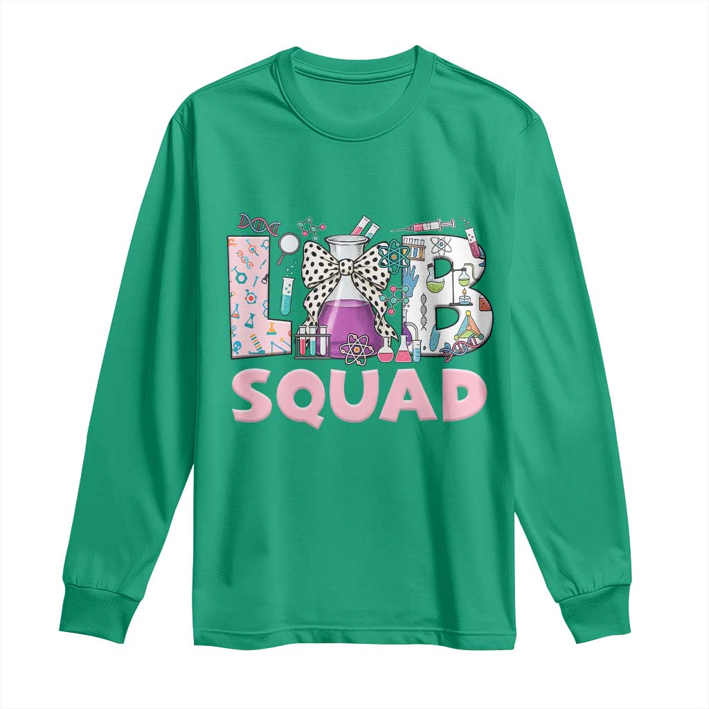 Funny Lab Squad Chemistry Laboratory Week Long Sleeve Shirt