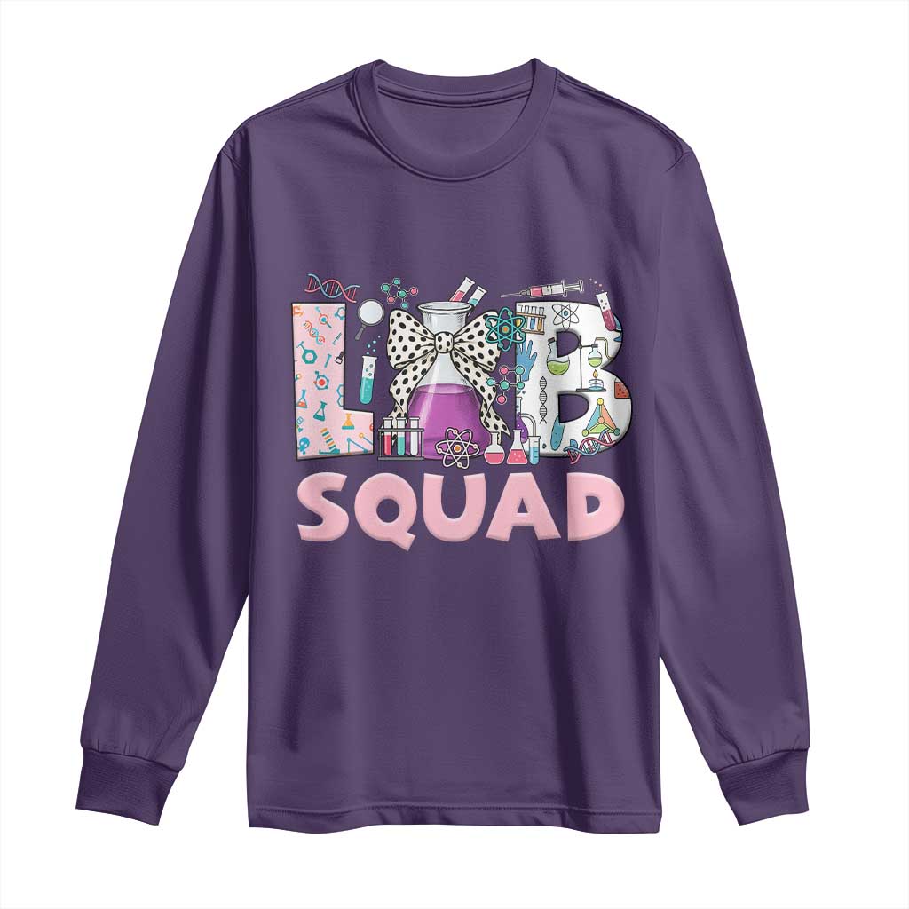 Funny Lab Squad Chemistry Laboratory Week Long Sleeve Shirt