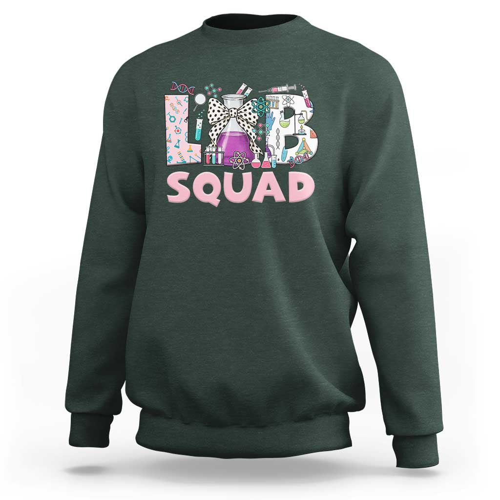 Funny Lab Squad Chemistry Laboratory Week Sweatshirt