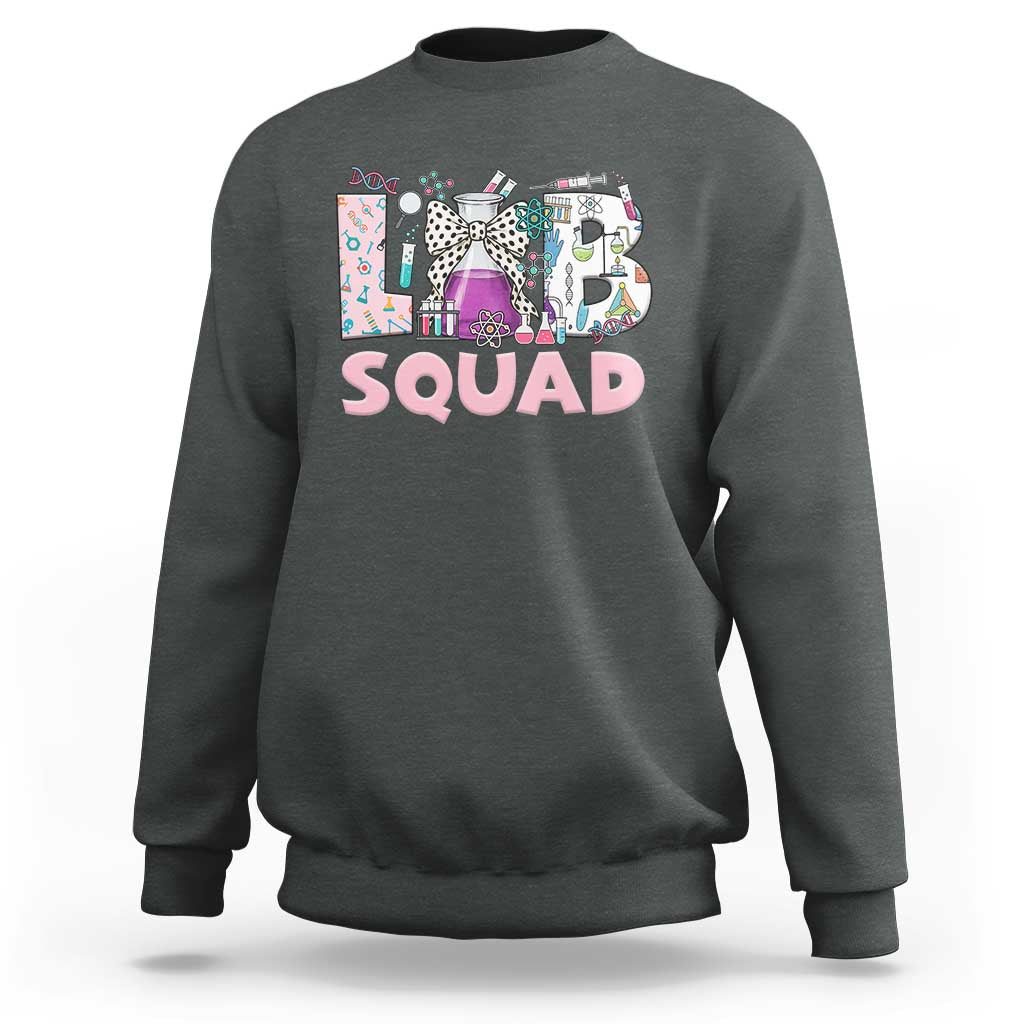 Funny Lab Squad Chemistry Laboratory Week Sweatshirt
