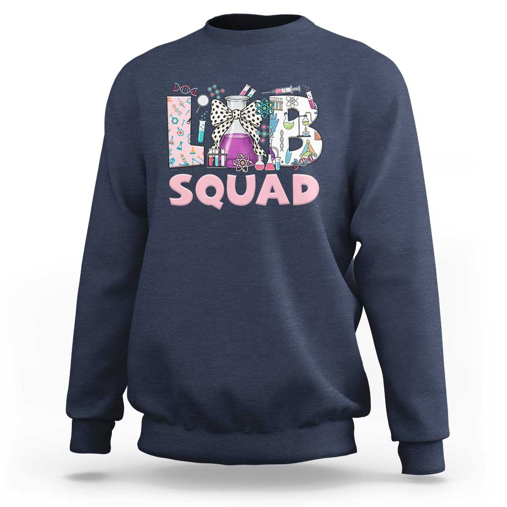 Funny Lab Squad Chemistry Laboratory Week Sweatshirt