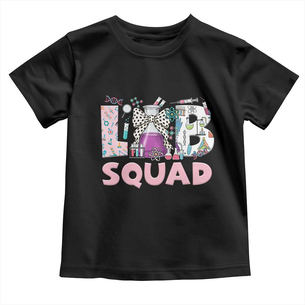 Funny Lab Squad Chemistry Laboratory Week Toddler T Shirt