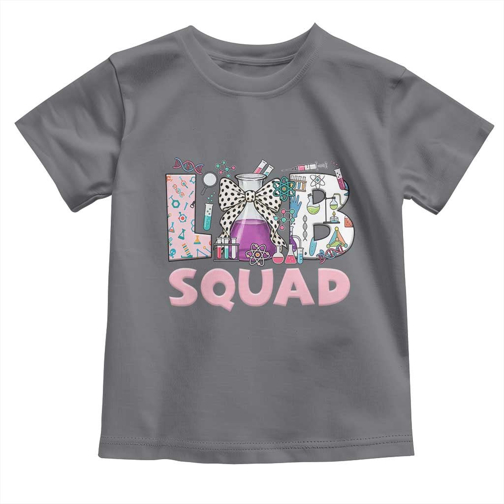 Funny Lab Squad Chemistry Laboratory Week Toddler T Shirt