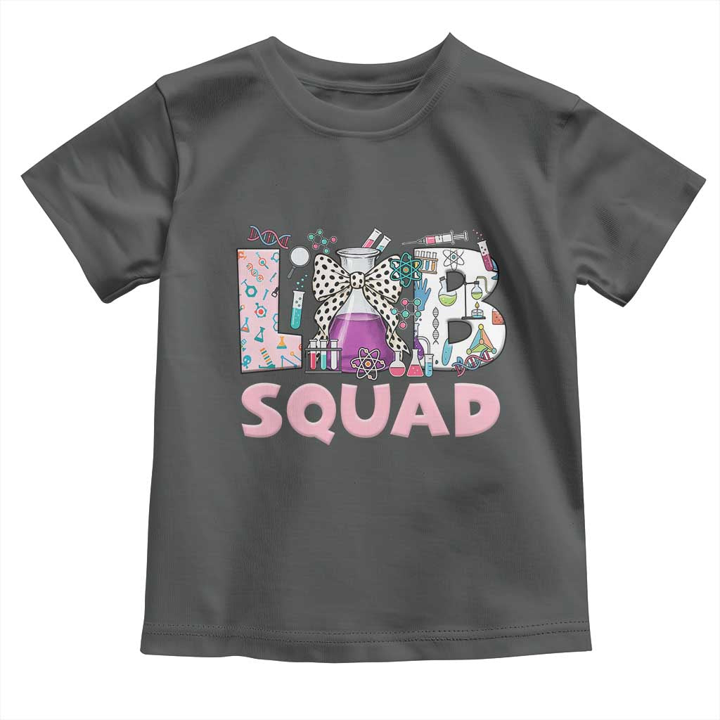 Funny Lab Squad Chemistry Laboratory Week Toddler T Shirt