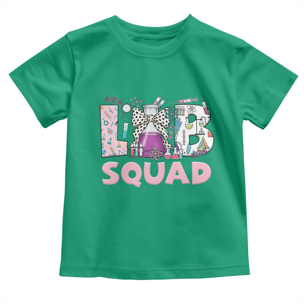 Funny Lab Squad Chemistry Laboratory Week Toddler T Shirt