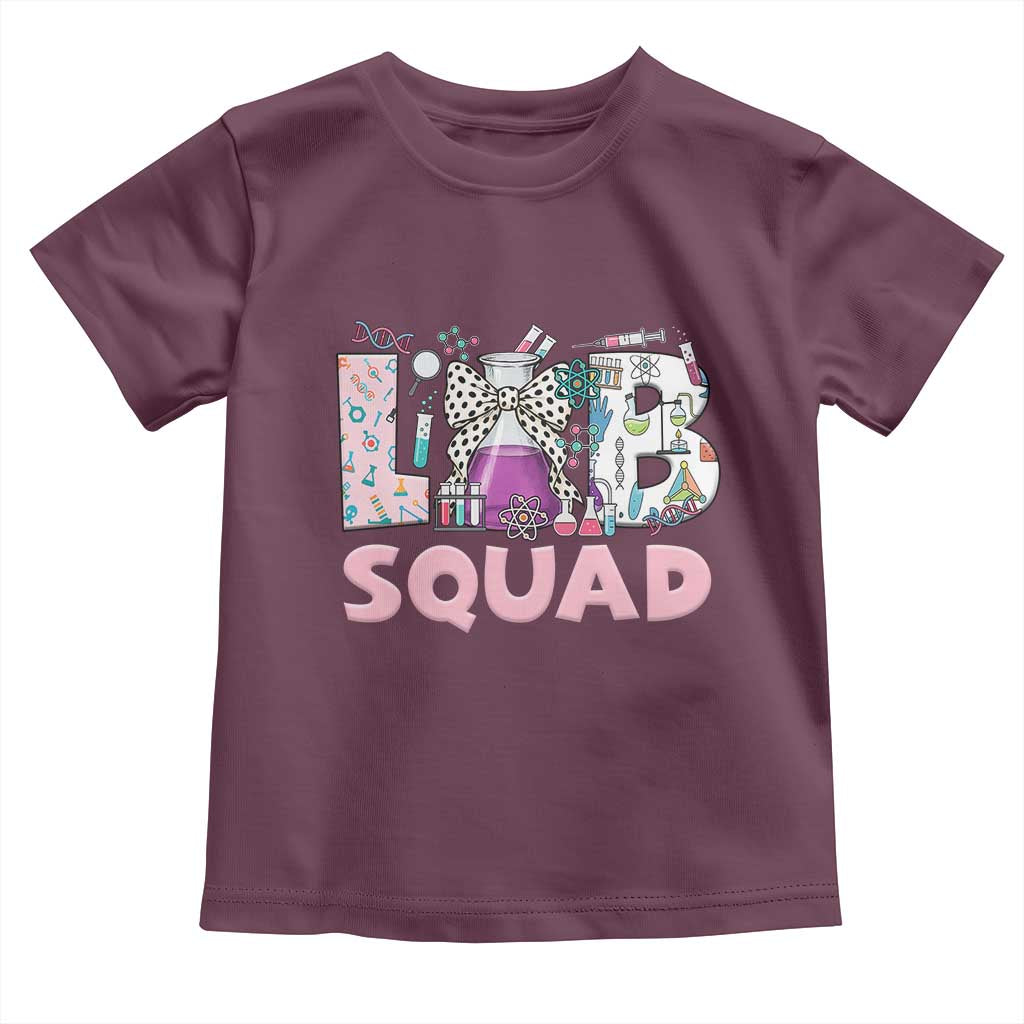 Funny Lab Squad Chemistry Laboratory Week Toddler T Shirt
