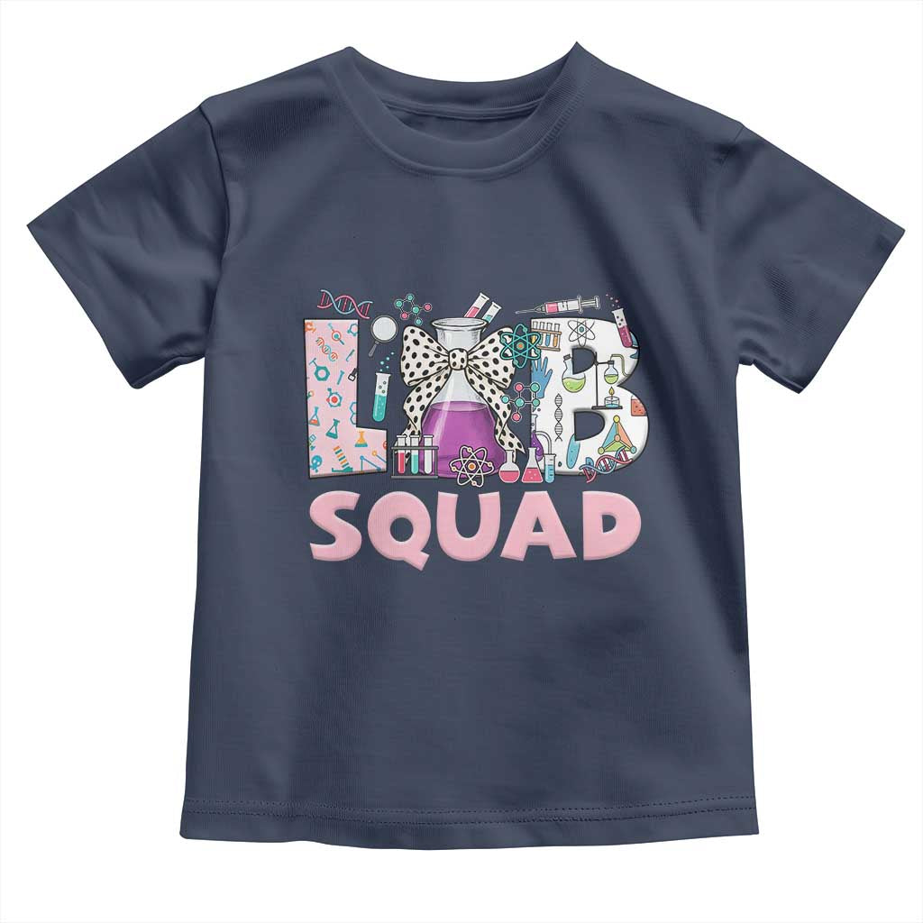 Funny Lab Squad Chemistry Laboratory Week Toddler T Shirt